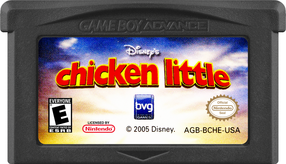 Chicken Little media 8 for GameBoy Advance